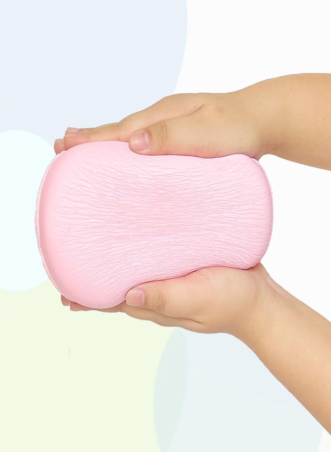 funnysquee Gaint Macaron Slow Rising Squishies,Jumbo Squishys Birthday Gift for Kids, Stress Relief Kawaii Squishie Toys (Pink) - Image 2